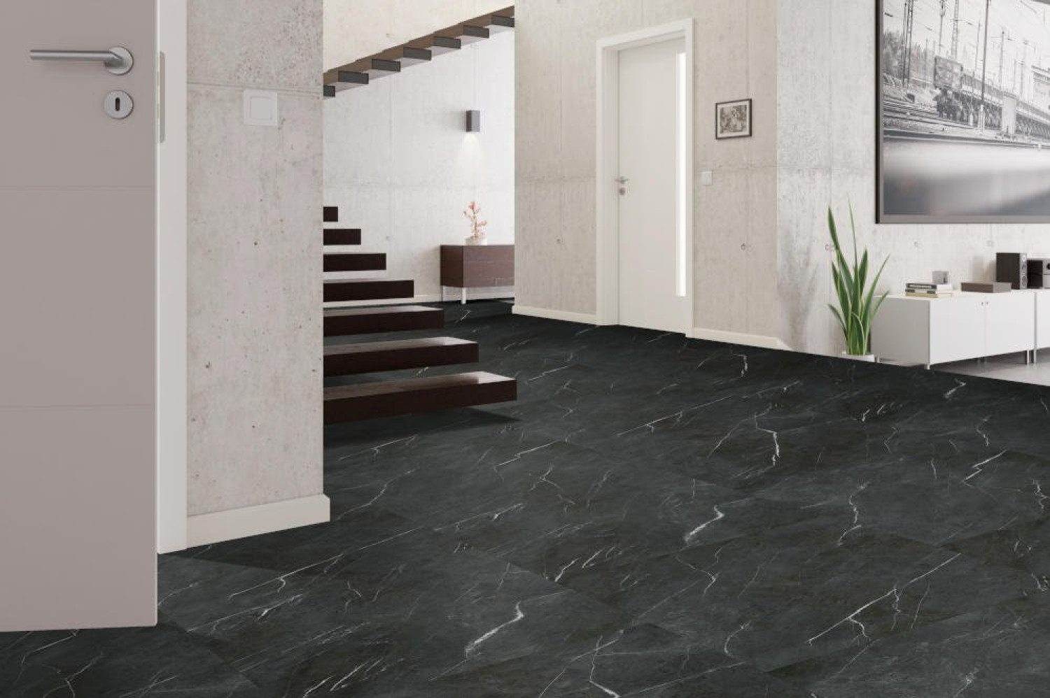 Design Klick-Vinyl Coldini Comfortstep Tile