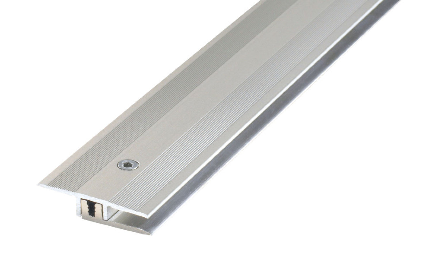 PROLINE PROCOVER Designfloor Übergangsprofil Aluminium 4-9mm eloxiert Silber 90cm