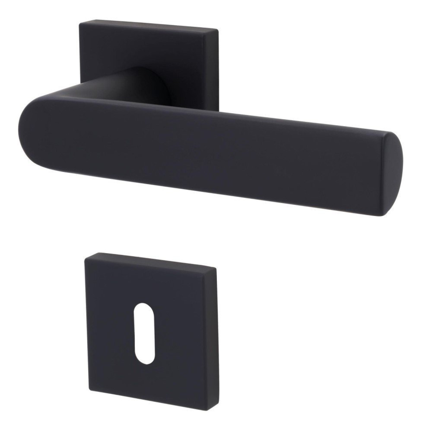SÜDMETALL Türgriff Korsika Quadro-R Schwarz matt Top Speed