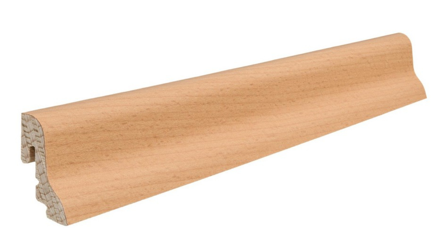 Ansicht von Sockelleiste für Parkett Buche gedämpft furniert matt versiegelt (19 x 39 x 2500 mm) - Haro