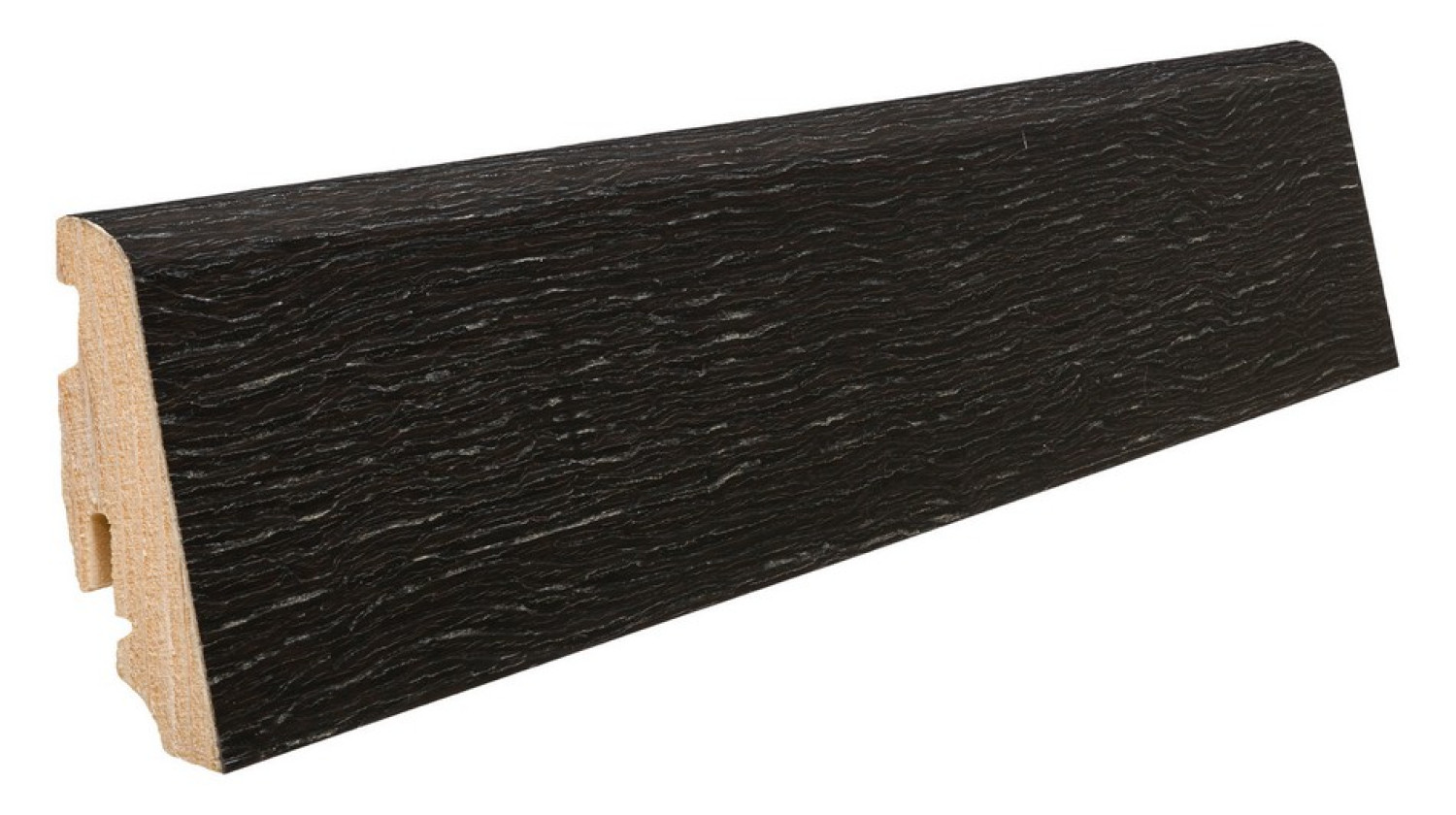 Ansicht von Sockelleiste für Parkett Achateiche strukturiert furniert geölt (19 x 58 x 2200 mm) - Haro