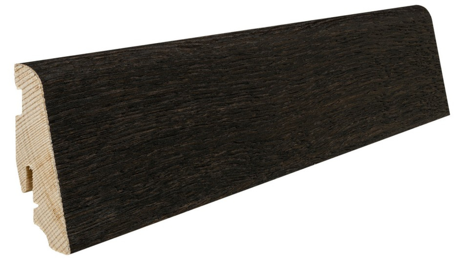 Ansicht von Sockelleiste für Parkett Achateiche furniert geölt (19 x 58 x 2200 mm) - Haro