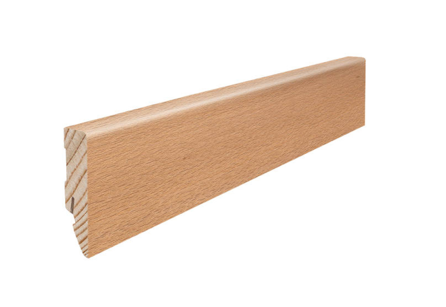 HARO Sockelleiste für Parkett Buche gedämpft strukturiert furniert geölt (16 x 58 x 2200 mm)
