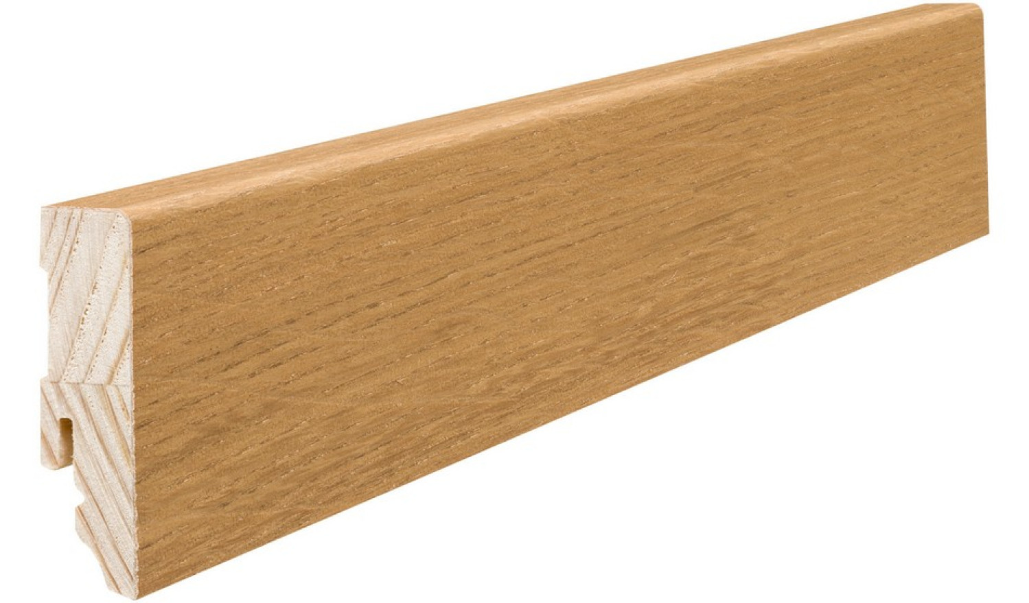 HARO Sockelleiste für Parkett Eiche furniert geölt (16 x 58 x 2200 mm)