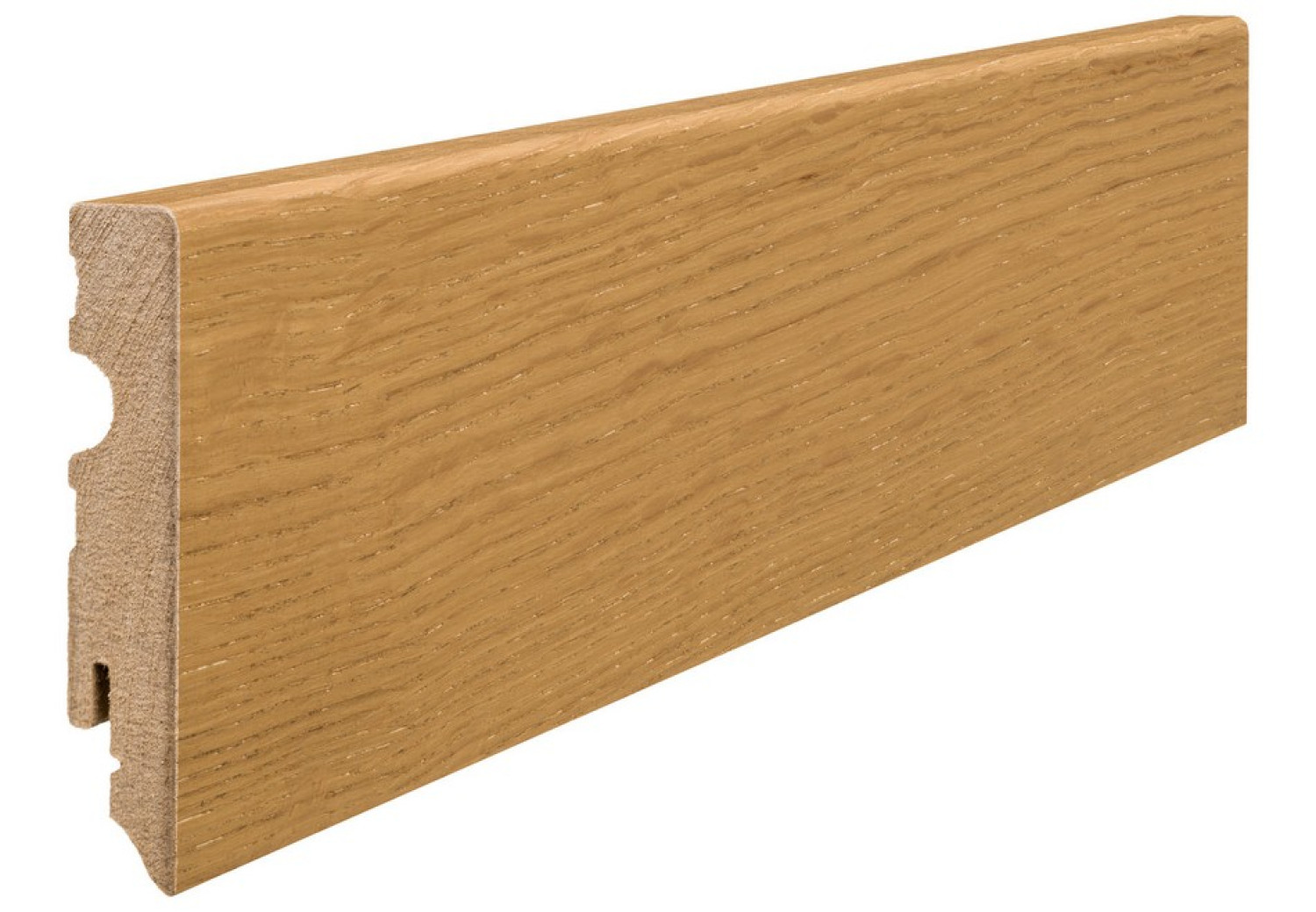 Ansicht von Sockelleiste für Parkett Eiche furniert geölt (15 x 80 x 2200 mm) - Haro
