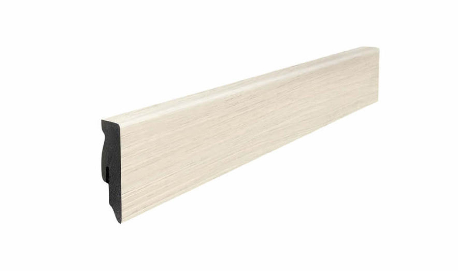 HARO Sockelleiste für Laminat Eiche Emilia weiß (16 x 58 x 2200 mm)