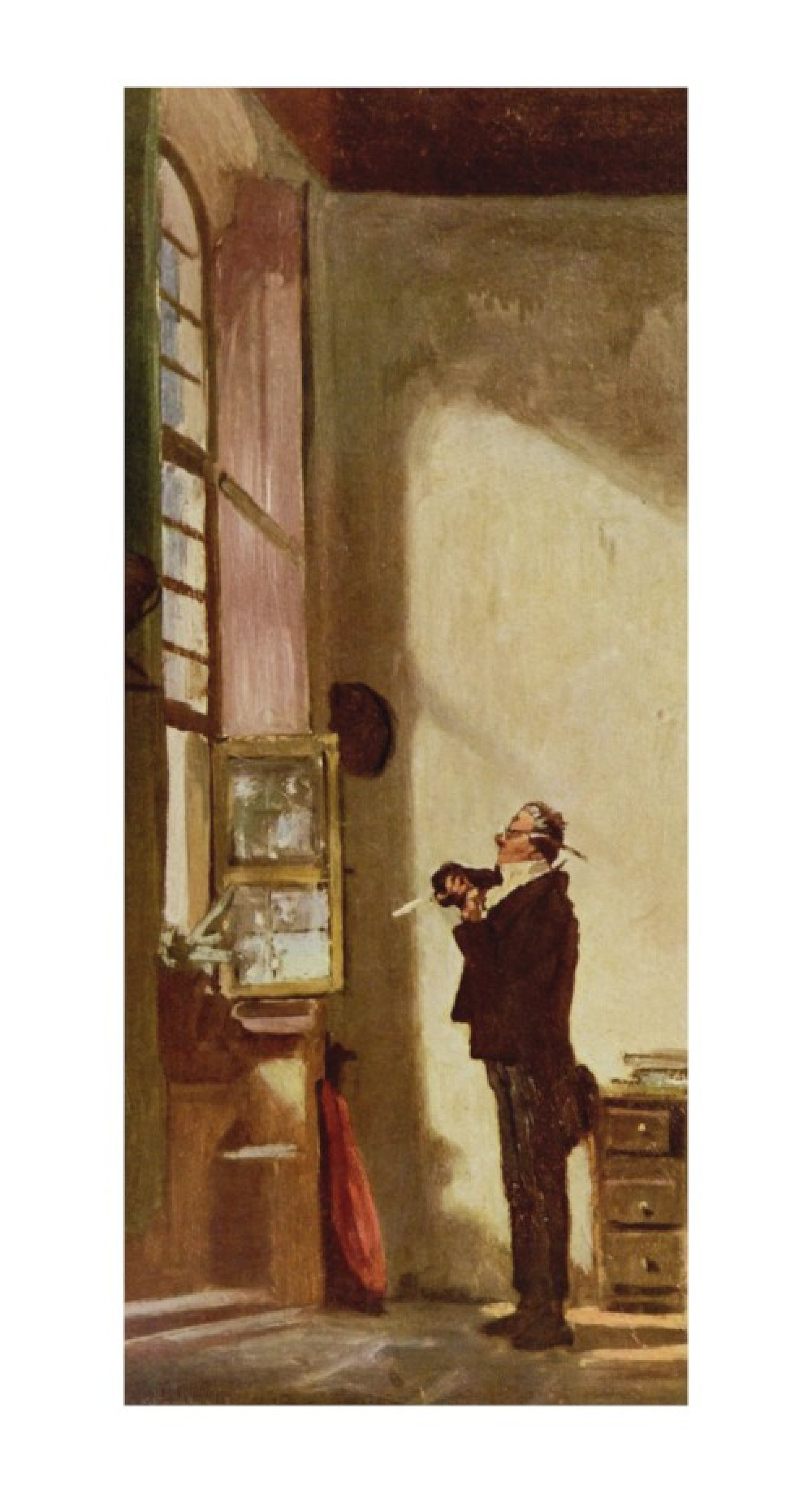 Carl Spitzweg Reproduktion Der Schreiber