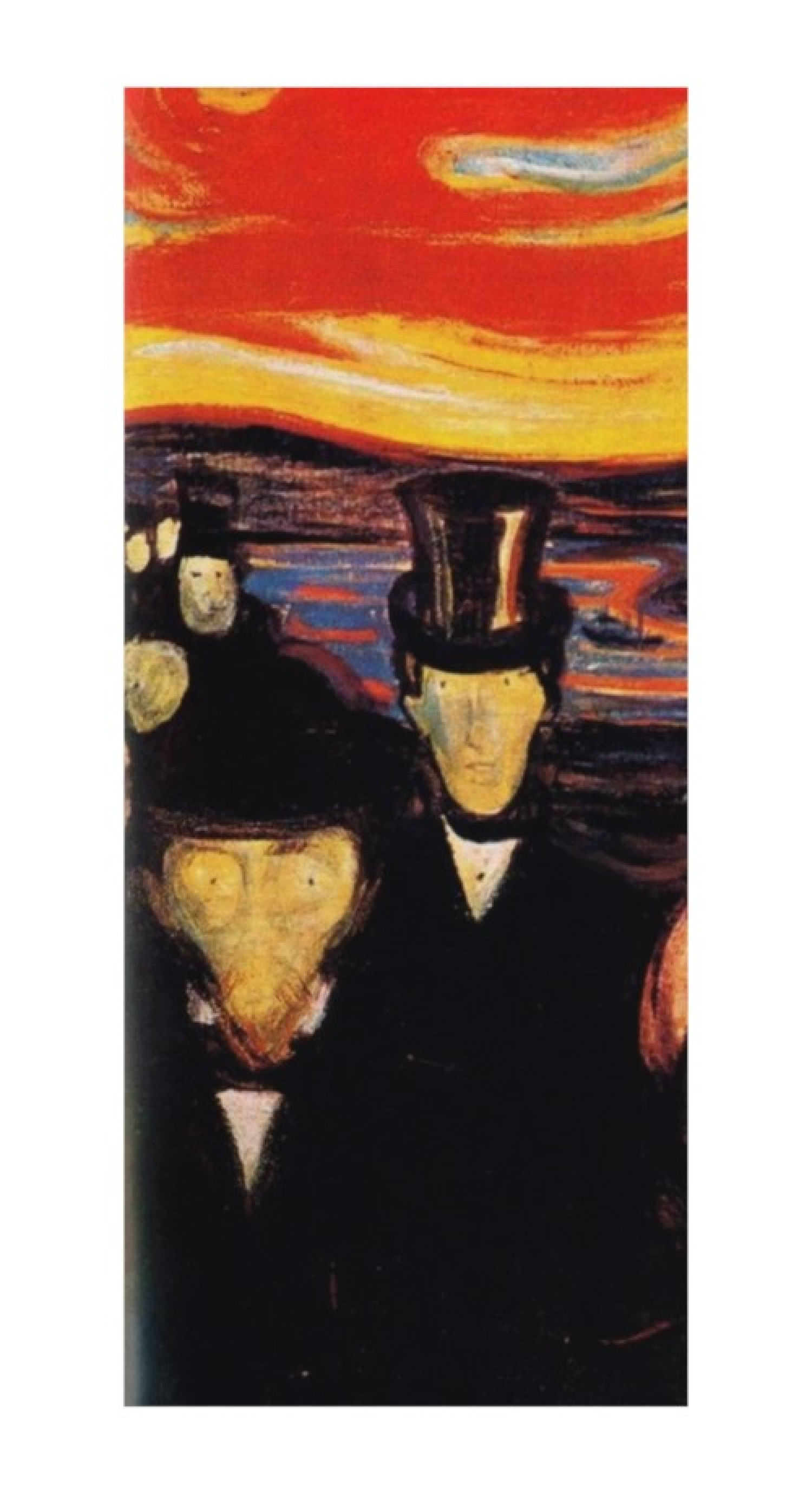 Edvard Munch Reproduktion Angst
