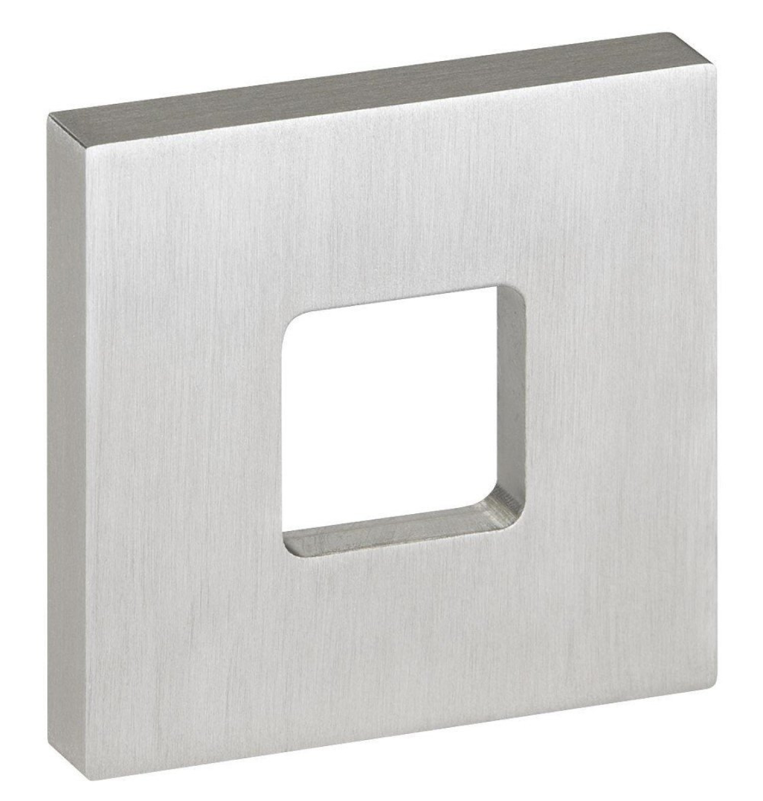 Bild von SÜDMETALL Glas-Schiebetürmuschel Square Edelstahl-sat. mit Durchgriff