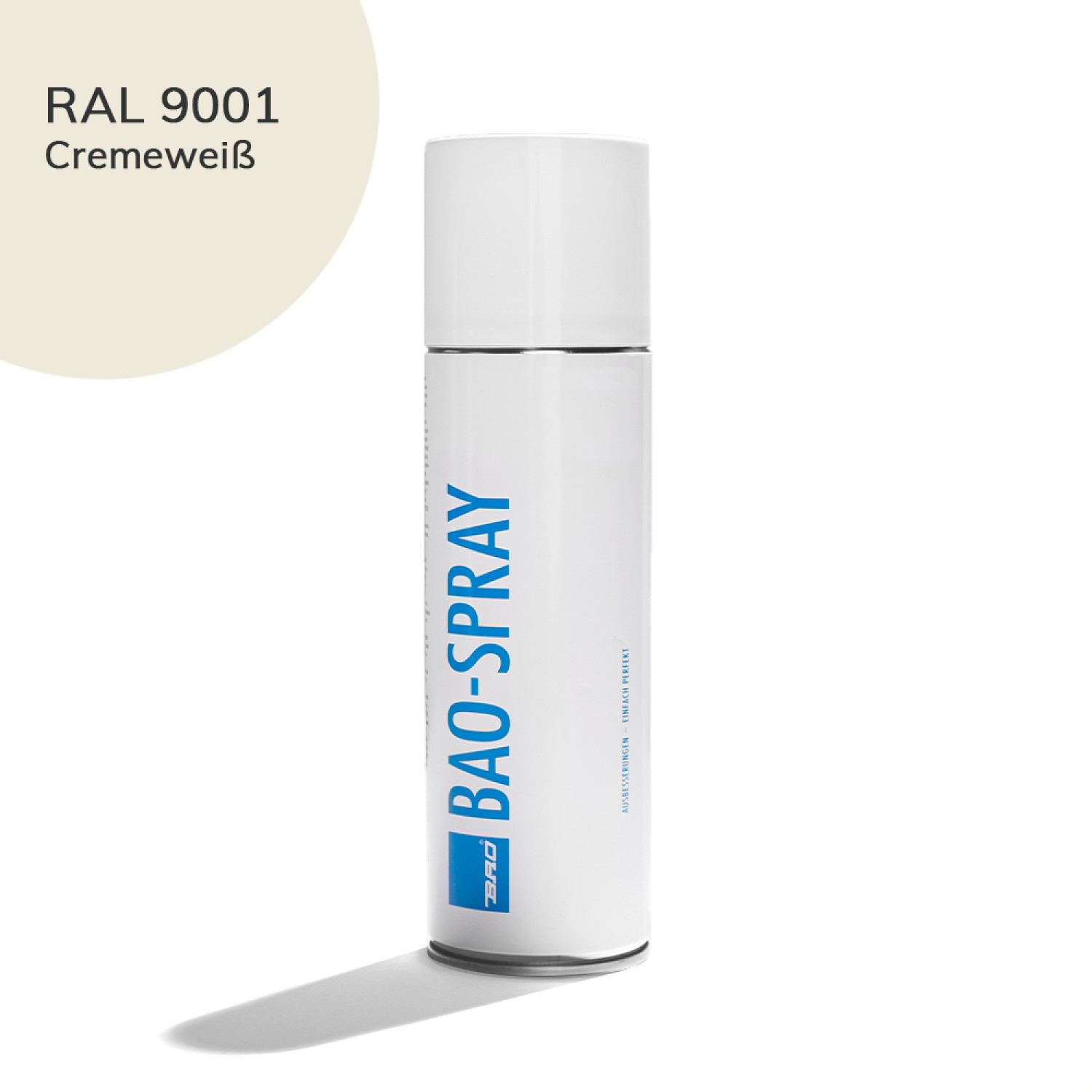 Decklack-Spray Cremeweiß RAL 9001 - Bao Chemie