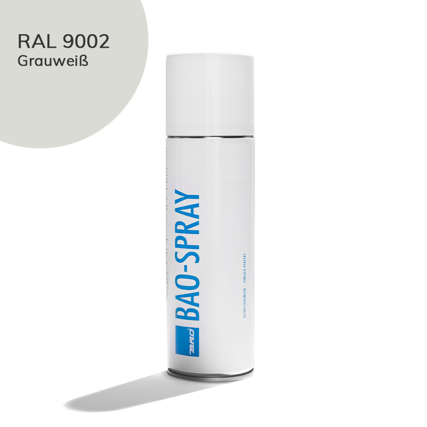 Decklack-Spray Grauweiß RAL 9002 - Bao Chemie