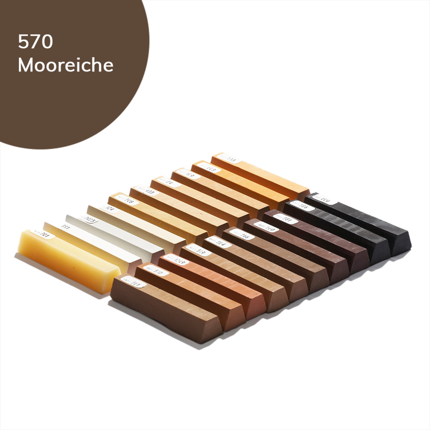 Hartwachs 120 Mooreiche-570 Einzelstange - Bao Chemie