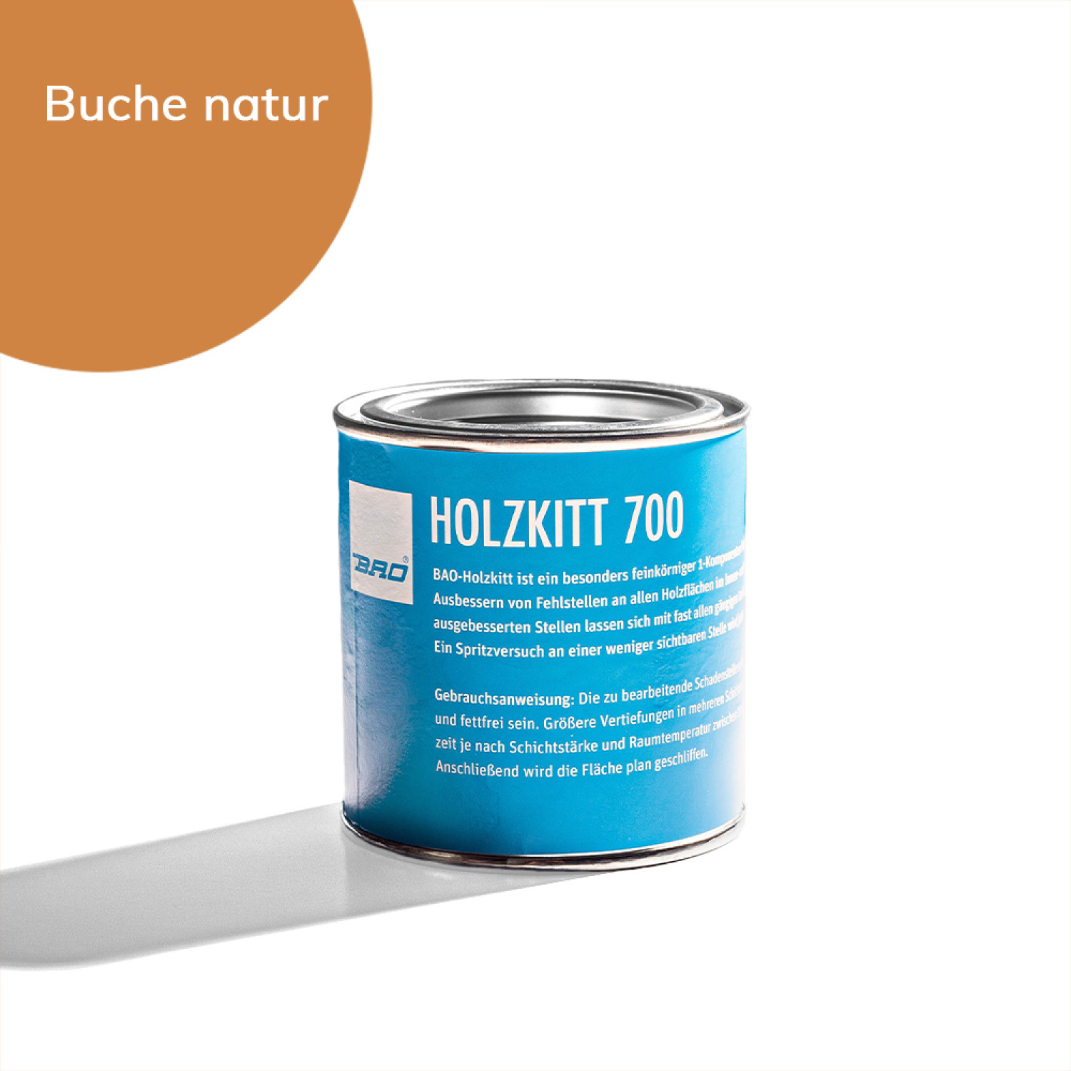 Holzpaste Holzkitt 700 Buche natur - Bao Chemie