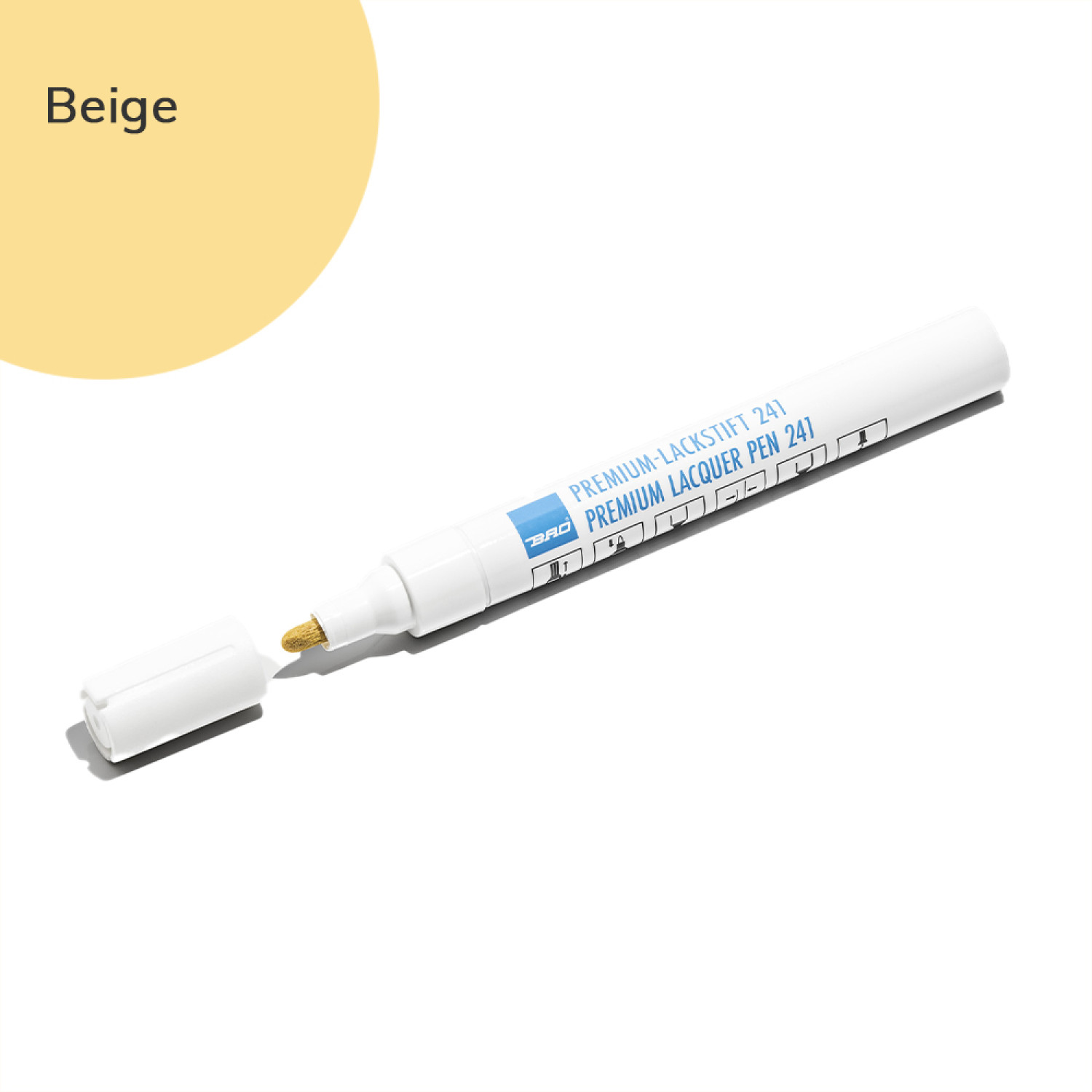 Premium Lack-Retuschierstift 241 Beige - Bao Chemie