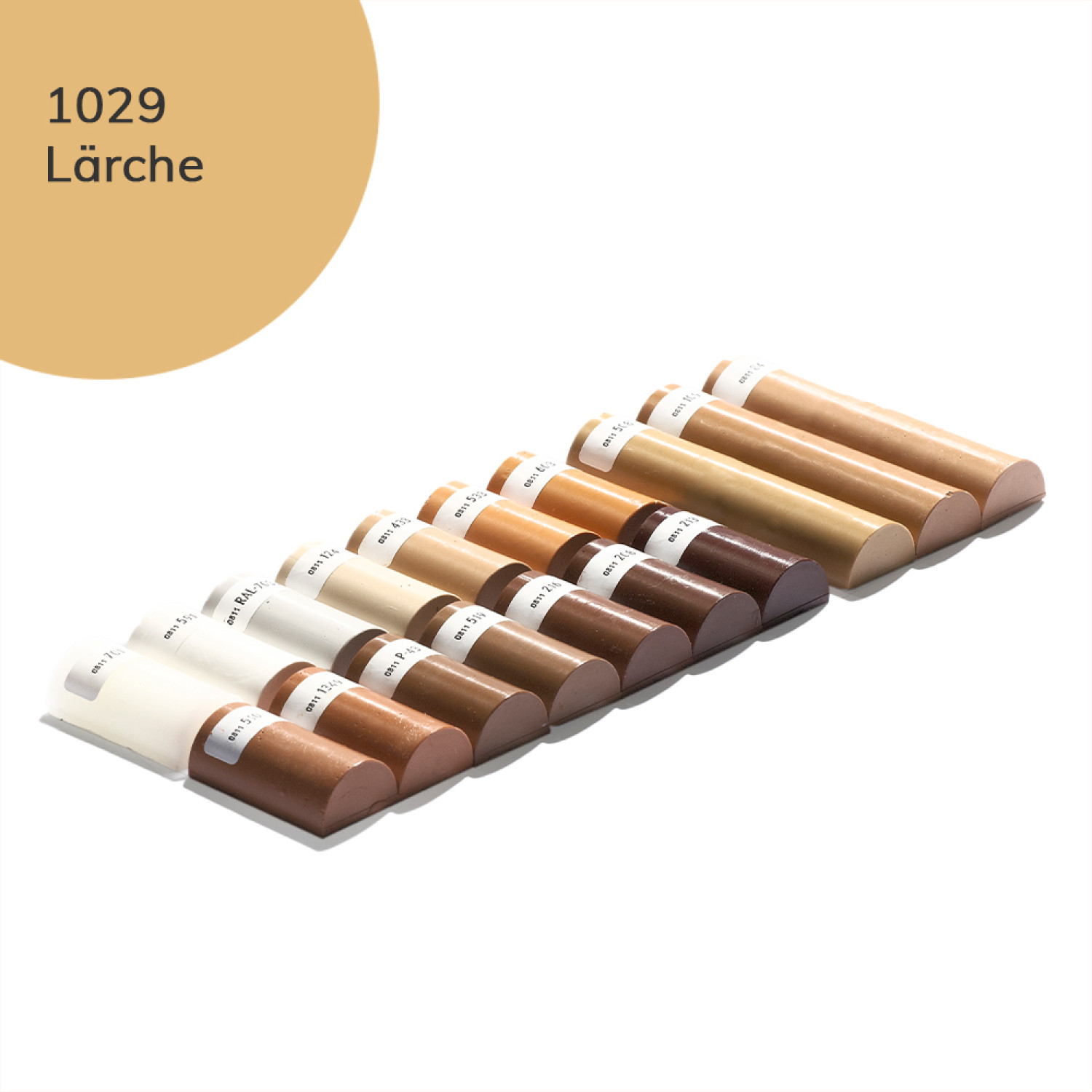 Weichwachs 100 Lärche-1029 Halbstange - Bao Chemie