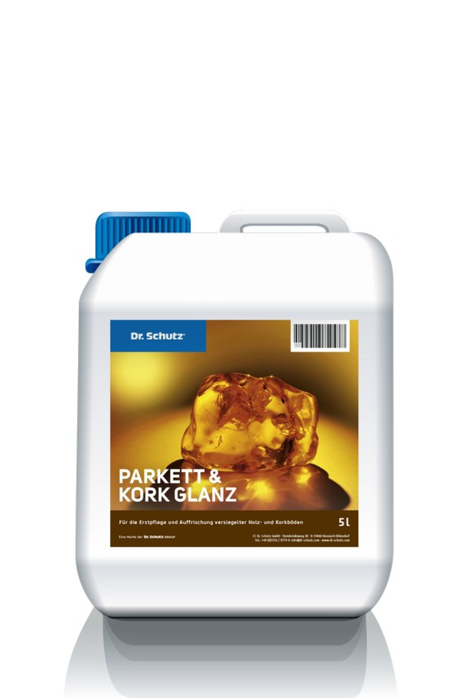 Ansicht von Glanzpflege 5 l für Parkett- und Korkböden - Dr. Schutz