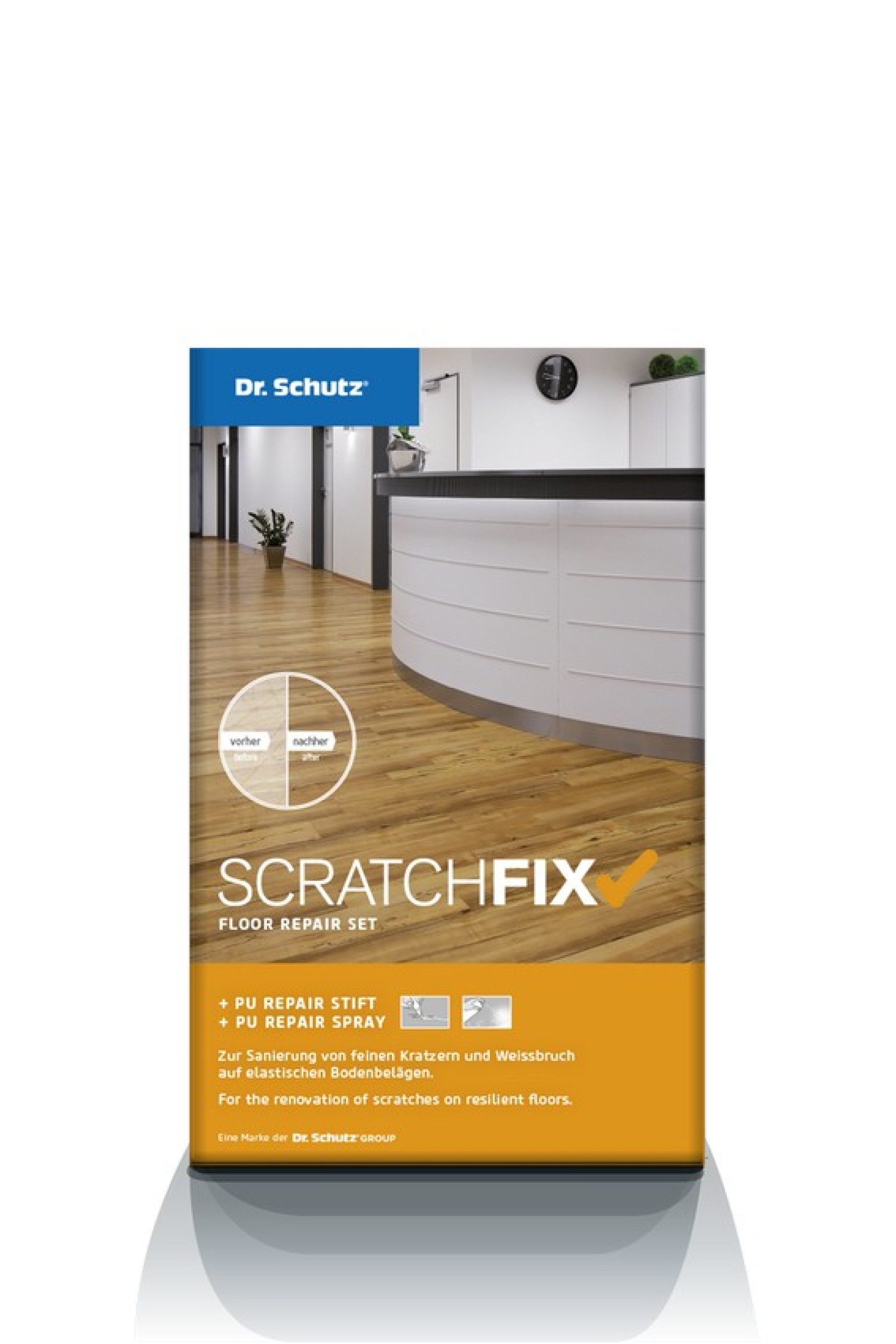 Ansicht von Scratch Fix Floor Repair Set für Vinyl- und Designböden - Dr. Schutz