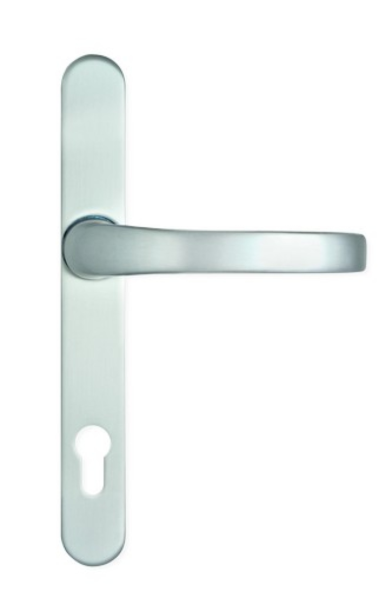 No. 63 Aluminium Langschild Schutzbeschlag für Haustüren - Interio