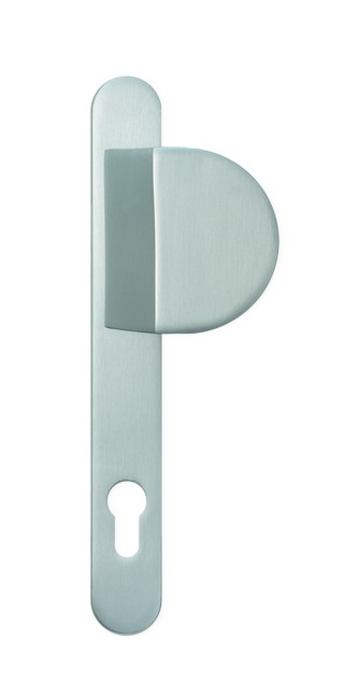 Bild von No. 61 Aluminium Langschild Schutzbeschlag für Haustüren - Interio