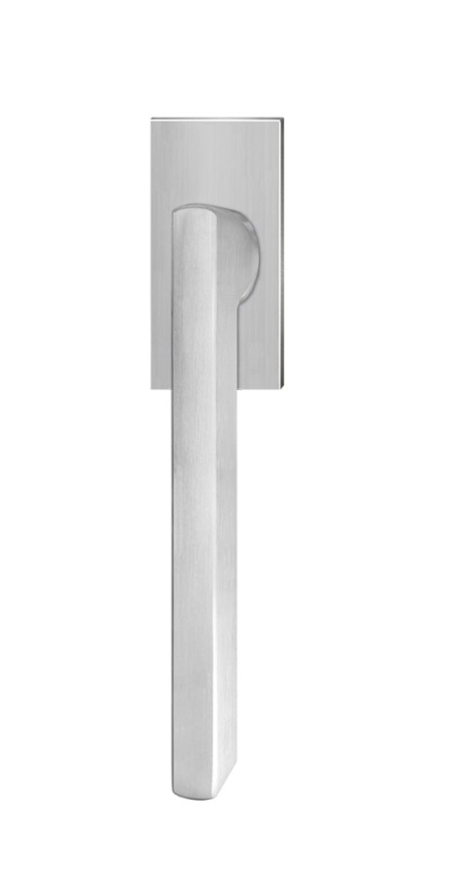 Montana Edelstahl matt Quadratrosetten Fenstergriff - Karcher Design