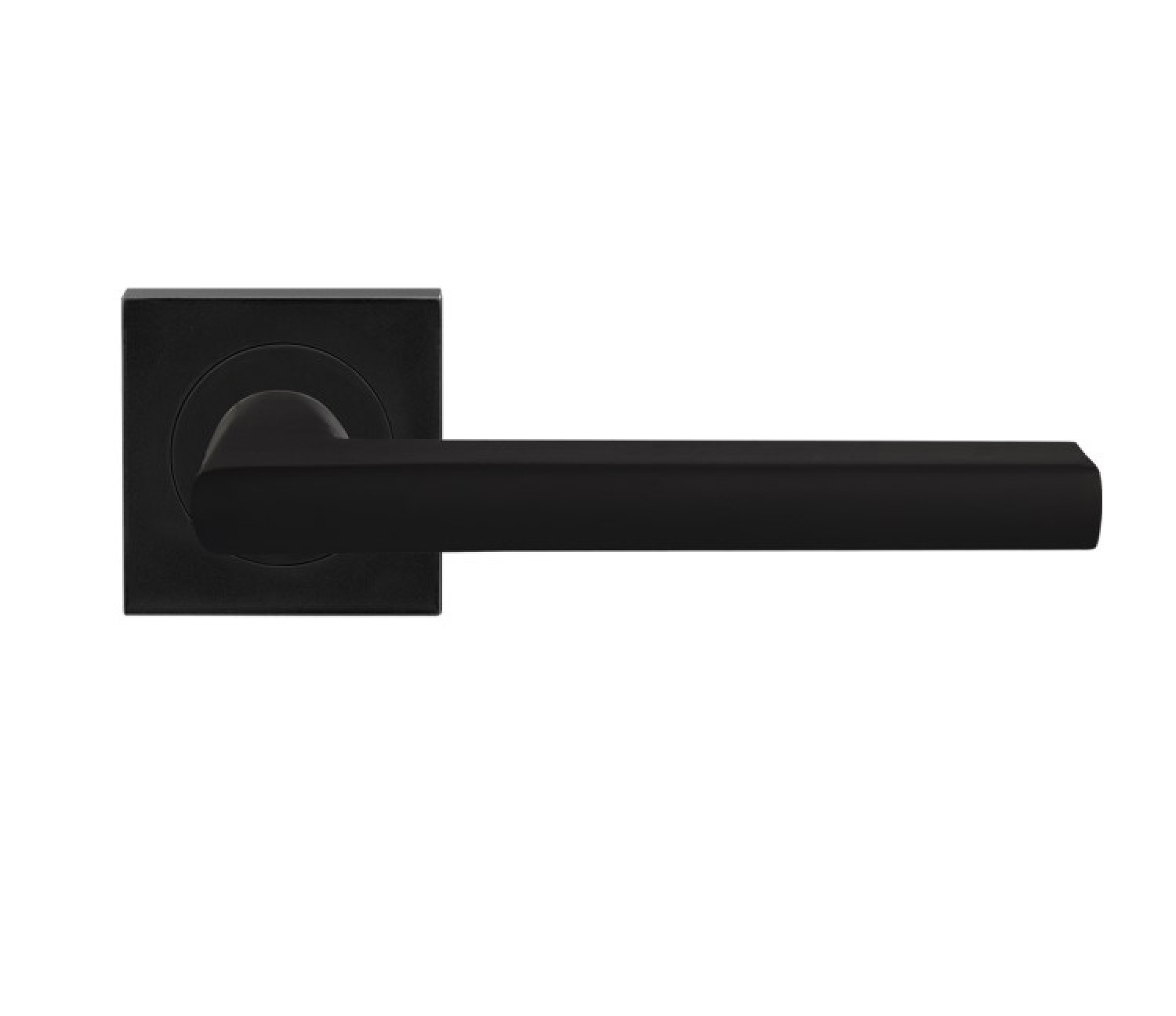 Montana ER54Q OS Kosmos Schwarz Quadratrosette Zimmertürgarnitur - Karcher Design
