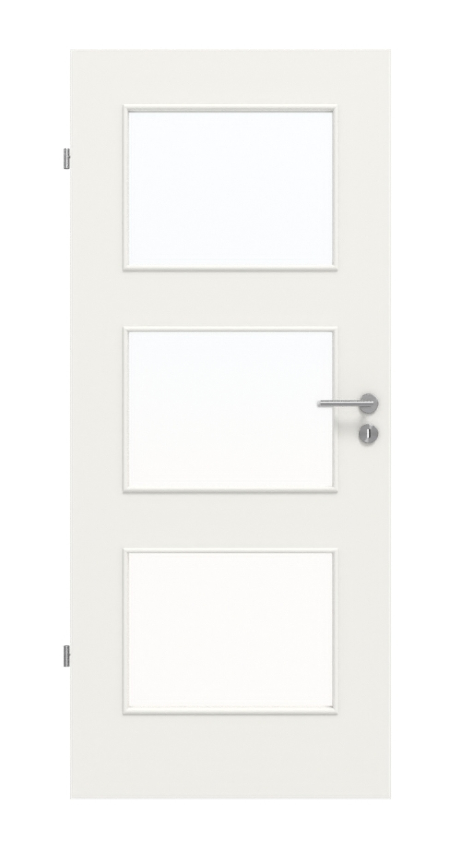 Frontbild von Weiß RAL 9016 LA 11 Basic Durat Innentür - Huga