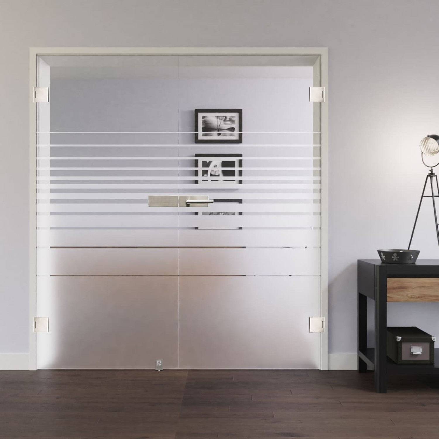 LIENBACHER GLAS Ganzglas Doppelflügeltür Modell 342 Klarglas