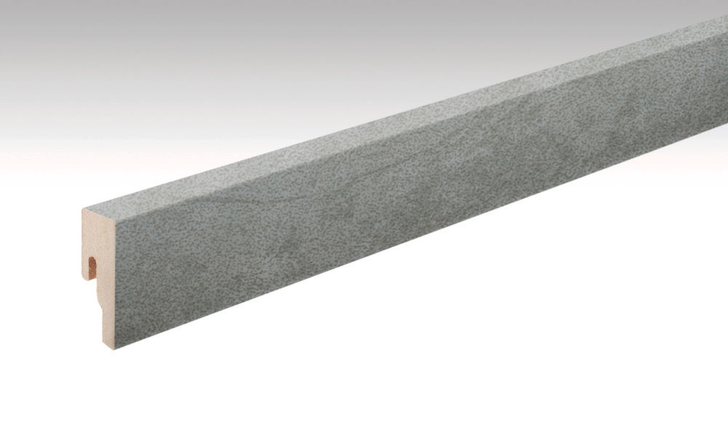 Schiefer Grau Fußleiste Profil 8 PK (2380 x 18 x 50 mm) - MEISTER