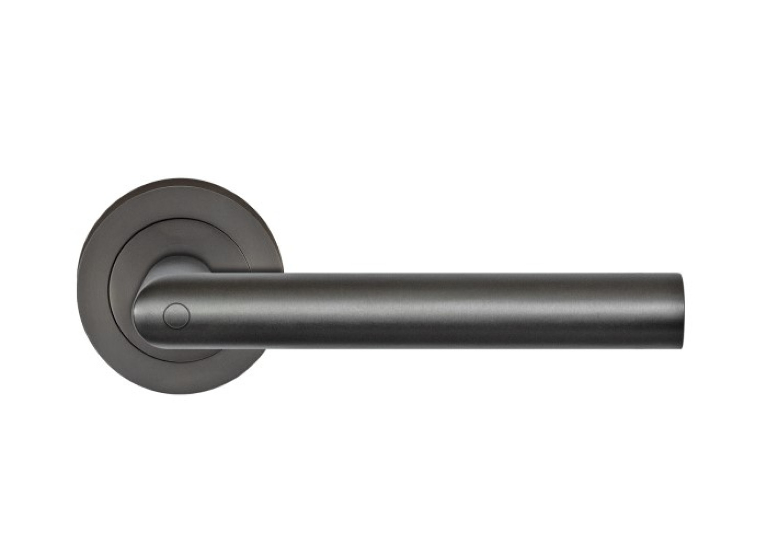 Rhodos ER28 KD Basic Titan grau Rundrosette verschließbar ohne Schlüsselrosette Zimmertürgarnitur - Karcher Design