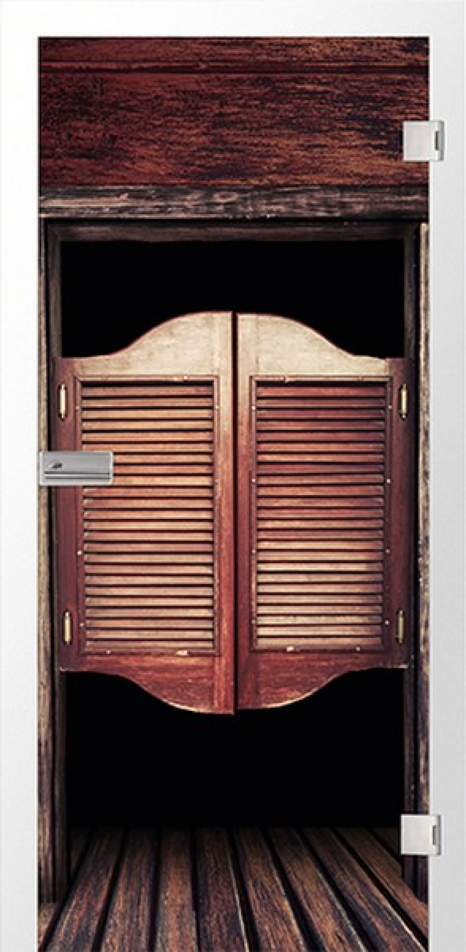Bild von Saloon Fotoprint Glastür - Erkelenz
