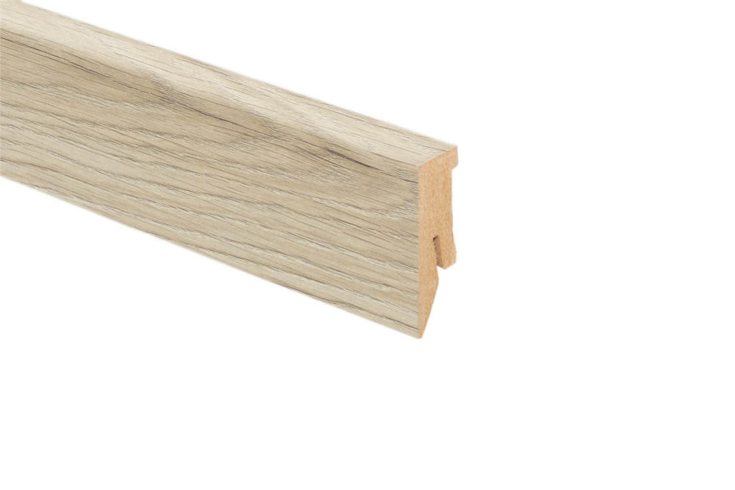 Sockelleiste Eiche PETRONA folienummantelt 2600 x 50 x 18 mm - Kaindl