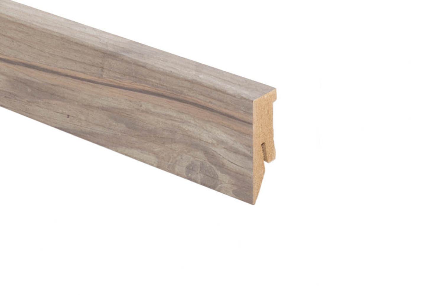 Sockelleiste Eiche SALOON TOMBSTONE folienummantelt 2600 x 50 x 18 mm - Kaindl