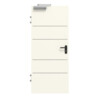 GARANT Brandschutztür T30 Corona 833 Snow White CePaL
