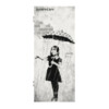 Girl with the Umbrella Innentür - Banksy Style