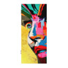 Frau auf Gold Pop Art Innentür Original - Art of Demencia