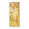 Schwertlilie Innentür Alfons Mucha Reproduktion