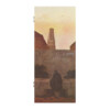 An der Stadtmauer Innentür Caspar David Friedrich Reproduktion