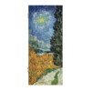 Zypressenweg unter dem Sternenhimmel Innentür Vincent van Gogh Reproduktion