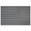 ENTRADA Aluprofilmatte KLASSIK Rips T03PP anthrazit / Brush BL01 schwarz