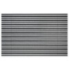 ENTRADA Aluprofilmatte KLASSIK Rips T05PP grau / Brush BL01 schwarz