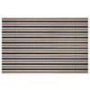 ENTRADA Aluprofilmatte KLASSIK Rips T11PP kokos / Brush BL01 schwarz