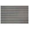ENTRADA Aluprofilmatte KLASSIK Rips T12PP sand / Brush BL01 schwarz