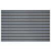 ENTRADA Aluprofilmatte KLASSIK Rips T06PP blau/grau / Safe R01V schwarz