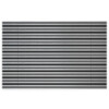ENTRADA Aluprofilmatte KLASSIK Rips T05PP grau / Safe R01V schwarz
