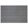 ENTRADA Aluprofilmatte KLASSIK Rips T01PP schwarz / Work B02 grau