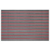 ENTRADA Aluprofilmatte KLASSIK Rips T01PP schwarz / Work B05 rot