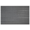 ENTRADA Aluprofilmatte KLASSIK Safe R01V schwarz / Brush BL01 schwarz