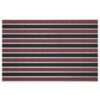 ENTRADA Aluprofilmatte ROYAL Rips T09PP rot / Safe R01V schwarz