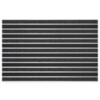 ENTRADA Aluprofilmatte ROYAL Rips T01PP schwarz / Safe R01V schwarz