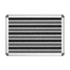 ENTRADA Schuhabtreter HOME Rips T05PP grau / Brush BL01 schwarz 60 x 42 cm